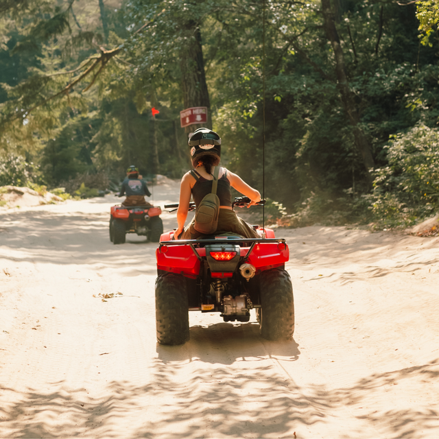 ATV Guided Tour and Bamboo Rafting